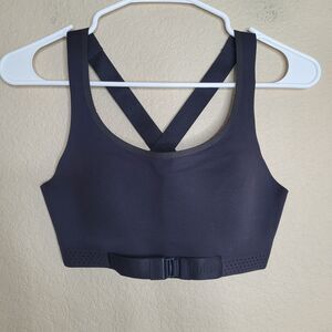 Lululemon Adapt The Strap Sports Bra 6 Black Strappy Adjustable Medium Support